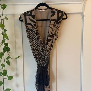 Australian designer wrap dress